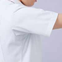 住商モンブラン ナースワンピース 半袖 ピンク/白 L MN700-1301 1枚　白衣（直送品）
