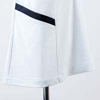 住商モンブラン マタニティスクラブ 半袖ダークネイビー/バーガンディ L MS900-8373 1枚　スクラブ（直送品）