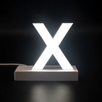 アクリサンデー ａｂｃＭＩＸ　マグネット連結文字　ＨＡ７５シリーズ　アルファベット大文字　【Ｘ】 111964 1個（直送品）