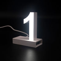 アクリサンデー ａｂｃＭＩＸ　マグネット連結文字　ＨＡ７５シリーズ　数字　【１】 111968 1個（直送品）