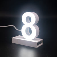 アクリサンデー ａｂｃＭＩＸ　マグネット連結文字　ＨＡ７５シリーズ　数字　【８】 111975 1個（直送品）