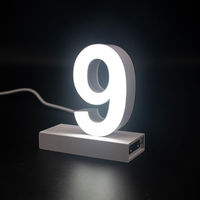 アクリサンデー ａｂｃＭＩＸ　マグネット連結文字　ＨＡ７５シリーズ　数字　【９】 111976 1個（直送品）