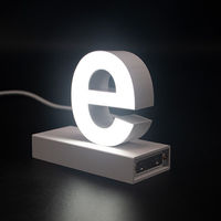 アクリサンデー ａｂｃＭＩＸ　マグネット連結文字　ＨＡ７５シリーズ　アルファベット小文字　【ｅ】 111981 1個（直送品）