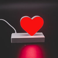 アクリサンデー ａｂｃＭＩＸ　マグネット連結文字　ＨＡ７５シリーズ　記号【ハートマーク】 112004 1個（直送品）