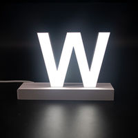 アクリサンデー ａｂｃＭＩＸ　マグネット連結文字　ＨＡ１００シリーズ　アルファベット大文字　【Ｗ】 112027 1個（直送品）