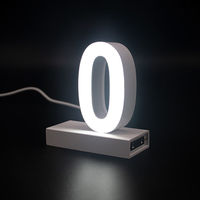 アクリサンデー ａｂｃＭＩＸ　マグネット連結文字　ＨＡ１００シリーズ　数字　【０】 112031 1個（直送品）