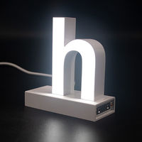 アクリサンデー ａｂｃＭＩＸ　マグネット連結文字　ＨＡ１００シリーズ　アルファベット小文字　【ｈ】 112047 1個（直送品）