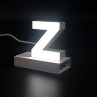 アクリサンデー ａｂｃＭＩＸ　マグネット連結文字　ＨＡ１００シリーズ　アルファベット小文字　【ｚ】 112061 1個（直送品）