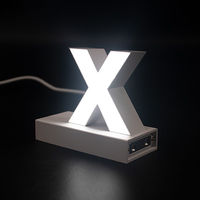 アクリサンデー ａｂｃＭＩＸ　マグネット連結文字　ＨＡ１００シリーズ　アルファベット小文字　【ｘ】 112060 1個（直送品）