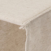 無印良品 ポリエステル麻 小物ホルダー 約幅15×奥行35×高さ70cm 1セット（2個） 良品計画