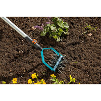 GARDENA コンビシステム 星型ホイール 土起こし器 土起こしと同時に除草も行える 03195-20 1台（直送品）