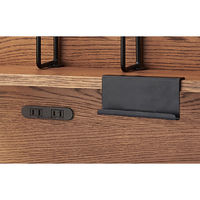 【軒先渡し】コイズミファニテック Brost デスクシェルフ 幅1000×奥行233×高さ370mm Vブラック BRA-703VB 1台（直送品）