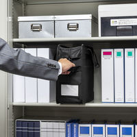 サンワサプライ らくらくPCキャリー(15.6インチワイド・鍵付き) BAG-BOX2BK3 1個（直送品）