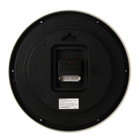 ノア精密 MAG 電波掛時計 ケレス ホワイト W-763 WH-Z 1個（直送品）