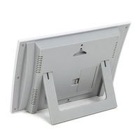 ノア精密 MAG 電波時計 ガードマン ホワイト W-785 WH-Z 1個（直送品）