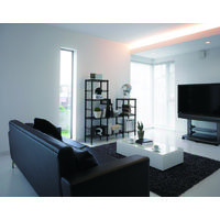 【軒先渡し】エレクター　ベーシックシリーズ　ワイヤーシェルフ　幅750×奥行350mm ブラック B1430B1 1枚（直送品）