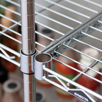 【軒先渡し】エレクター　ベーシックシリーズ　アドオンシェルフコネクター B9995C 2個入（直送品）