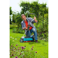 GARDENA 芝刈り機 手動 手押し式 40cm デフレクタ付き 04022-20 1台