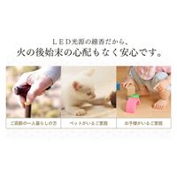 アイメディア 線香 火を使わないLED線香 自動消灯 325394 1個（直送品）