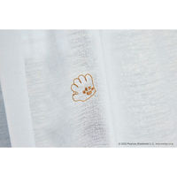 スミノエ PEANUTS レースカーテン ツールズボイル 1000×1980mm ホワイト 4549781291512 1枚（直送品）