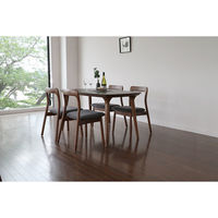 ICHIBA エトナ ダイニングテーブル 幅1400×奥行800×高さ710ｍｍ ブラック ETT-3587BK 1台（直送品）