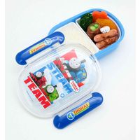 オーエスケー お弁当箱 1段 270ml ミニ 小判型 きかんしゃトーマス 380461 1個（直送品）