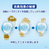 無香空間 無香料 本体 消臭ビーズ 消臭剤 315g 1セット（1個×5） 玄関・部屋・トイレ用 小林製薬