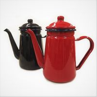 Dutchwest HW-CP1 ホーローポット 1.1L ネイビー 1個（直送品）