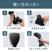 パナソニック 衣類スチーマー NI-GS410-MB 1台