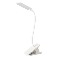 ナカバヤシ ＬＥＤデスクライトクリップタイプホワイト UA-LED010W 1個