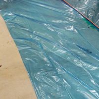 【マスカー】 ハンディ・クラウン ノンスリップ床養生マスカー 1100mm×12.5m 1巻　ペイント　塗装　保護　塗料　シート