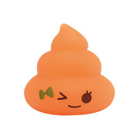 池田工業社 ミニぷかうんち君(50個) おもちゃ 縁日 うんち バストイ お祭り 金魚すくい 3860011 1個