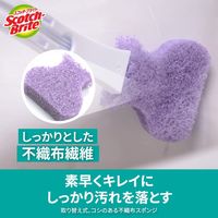 スリーエム(3M) スコッチブライト 取り替え式トイレクリーナー(重曹プラス) T-557-6RF GC (取り替え用スポンジ6個入)