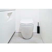 テラモト プラタワフォートイレ コンパクト ブラック JT-CL6655210 1個