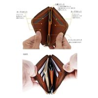 SILVANO BIAGINI シルヴァノ・ビアジーニ 牛革 ミニ財布 ブルー 7848075 1個（直送品）