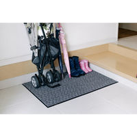 山崎産業 コンドル　雨天用超吸水マット グレー　６０×９０ｃｍ 4903180150939 1箱（1枚入）（直送品）