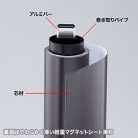 サンワサプライ プロジェクタースクリーン(マグネット式) 75型 W1730×H1130mm PRS-WB1218MK 1個（直送品）