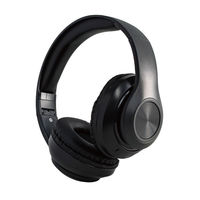 エール RiC ワイヤレスヘッドフォン HP0002 ブラック HP0002 BK 1個入×2セット（直送品）