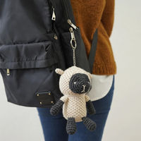 原ウール Knitworm 編み物キット 2-12　あみぐるみの羊さんキット 1セット（直送品）