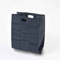 トレードワークス エコバッグ 名刺サイズ 折り畳み MOTTERU モッテル ポケットスクエアバッグ ネイビー 333411 1個（直送品）