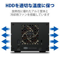 HDD 外付け 36TB 据え置き 5年保証 2big RAID USB-C STHJ36000800 LaCie 1個（直送品）
