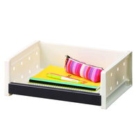 天馬 収納ラック ルームラック プロフィックス PROFIX Sサイズ キッチンラック 組み合わせ ブラウン 224278 1個（直送品）