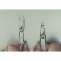 下村企販 洗濯バサミ 洗濯ピンチ 使いやすくなったステンレスピンチ20個組 258025 1個