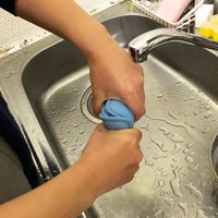 ユーザー ヘッドクール 帽子 冷却 冷感 ブルー U-R347 1個