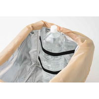 トーン エコバッグ 折り畳み レジカゴ用バッグ 保冷機能付き ブラウン 335680 1個（直送品）