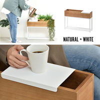 B.Bファニシング Lidプランターボックス 幅600×奥行160×高さ440mm ナチュラル ONPT0087TENAT 1台（直送品）