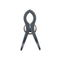 サワフジ 竿ばさみ 2個組 ワイド竿止めクリップ 洗濯ばさみ 竿ピンチ 洗濯ピンチ 345821 1個