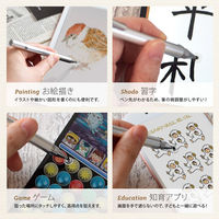 オウルテック スラスラ書けるクリアな丸型ペン先 タッチペン ピンク OWL-TPSE01-PK 1個