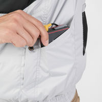 【ファン付きウェア】コーコス信岡 風ダウン ボルトクール ベスト 服のみ ブルー M G5229 1着