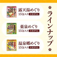 入浴剤 詰め合わせ 温泉の素 温泉郷めぐり 4種 （30g×15包）×4箱 （透明・にごりミックス） 粉末 アース製薬